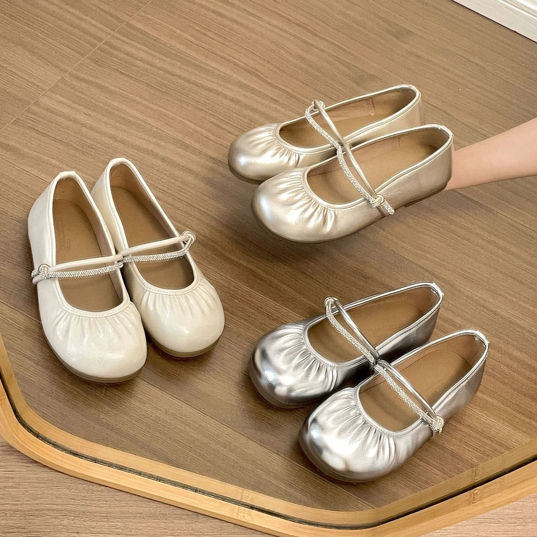 南在南方法式晚晚风内增高玛丽珍单鞋女2025夏季浅口乐福豆豆鞋女