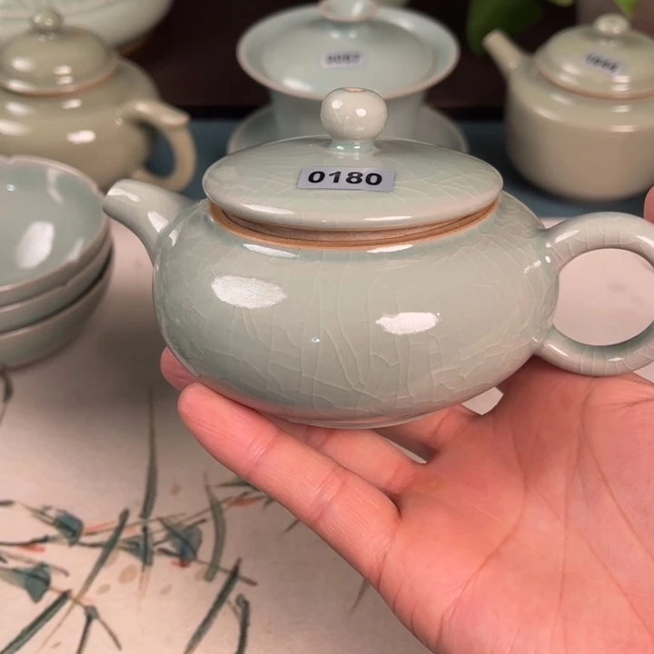 杯子瓷0180 青鸾汝瓷汝州发货