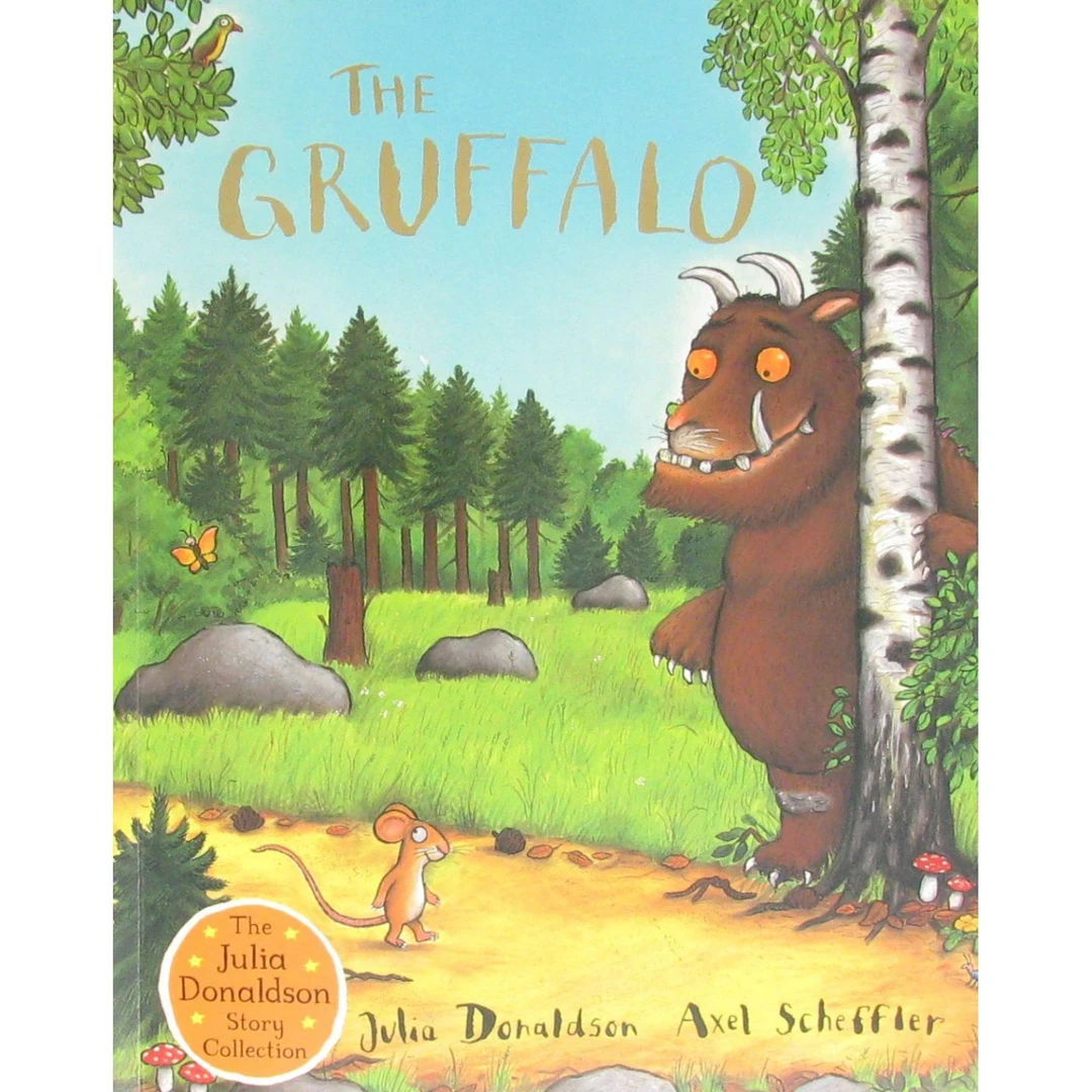 Children's books The Gruffalo byJulia Donaldson from Macmill