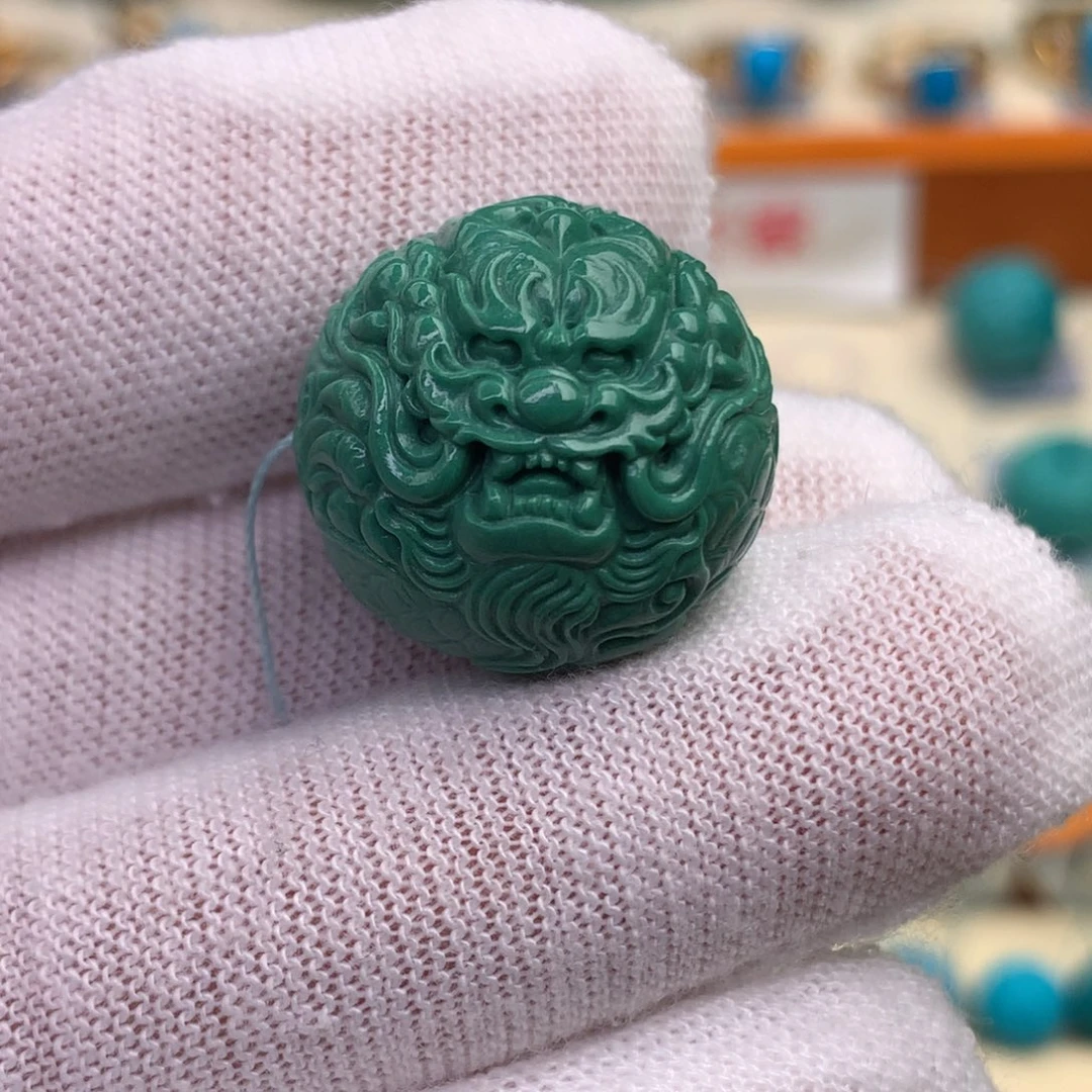 未镶嵌绿松石珠宝半成品