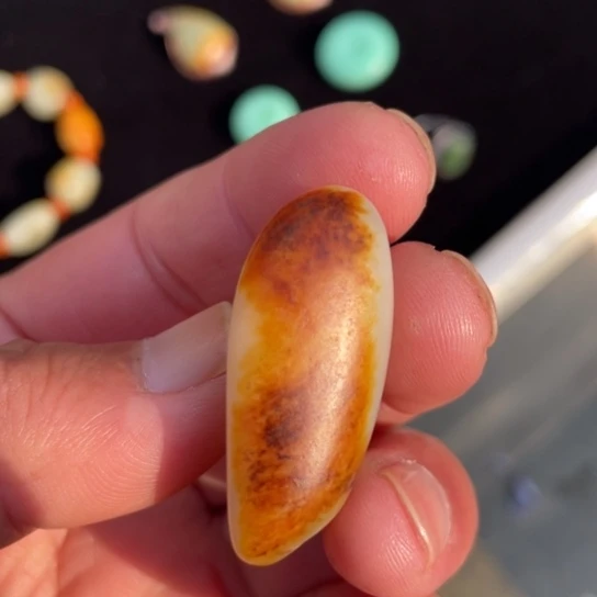 和田玉（糖玉）未镶嵌戒指