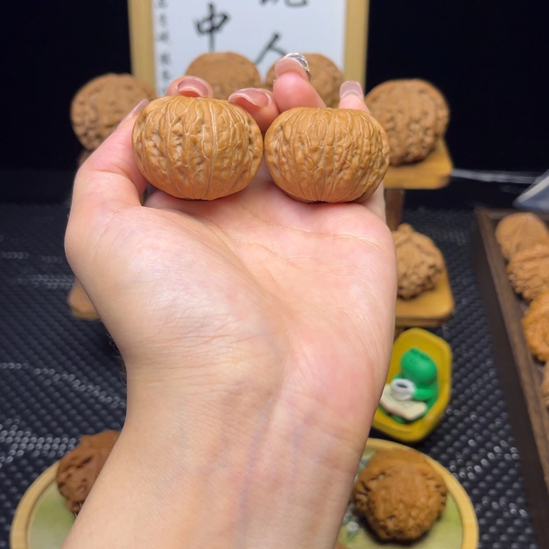 吊坠文玩核桃铁锤38同尺白茬全