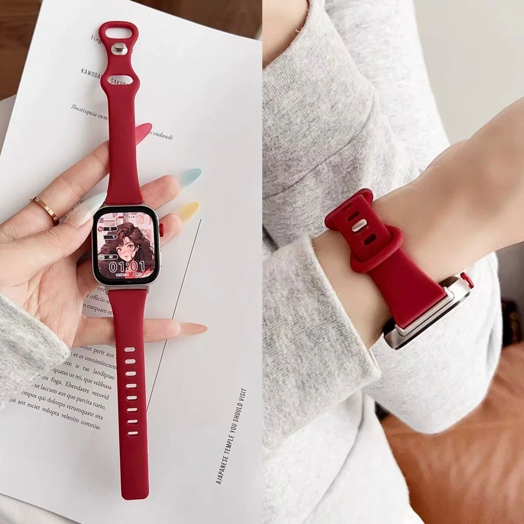 适用于华为fit4手表表带女款新款硅胶夏天小蛮腰watchfit4pro表链