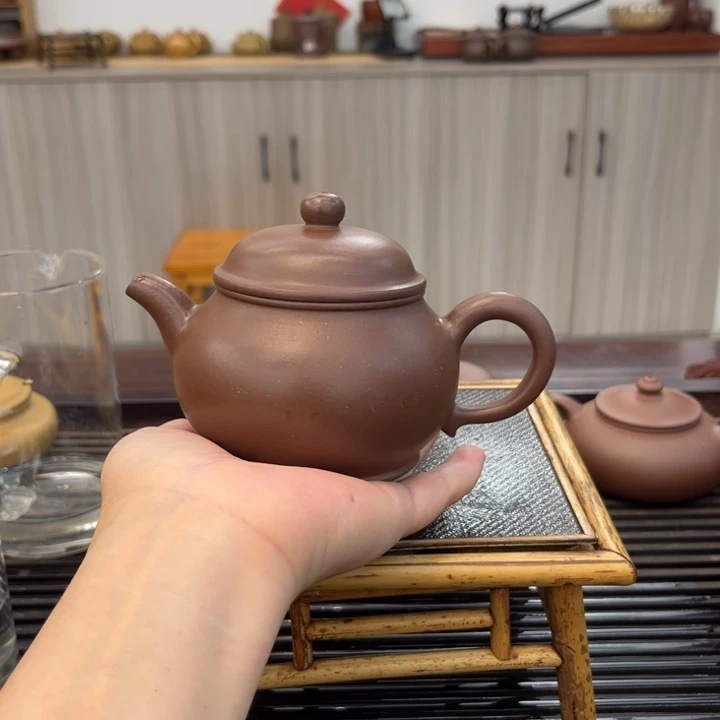 茶壶紫砂君德手工制作250 cc