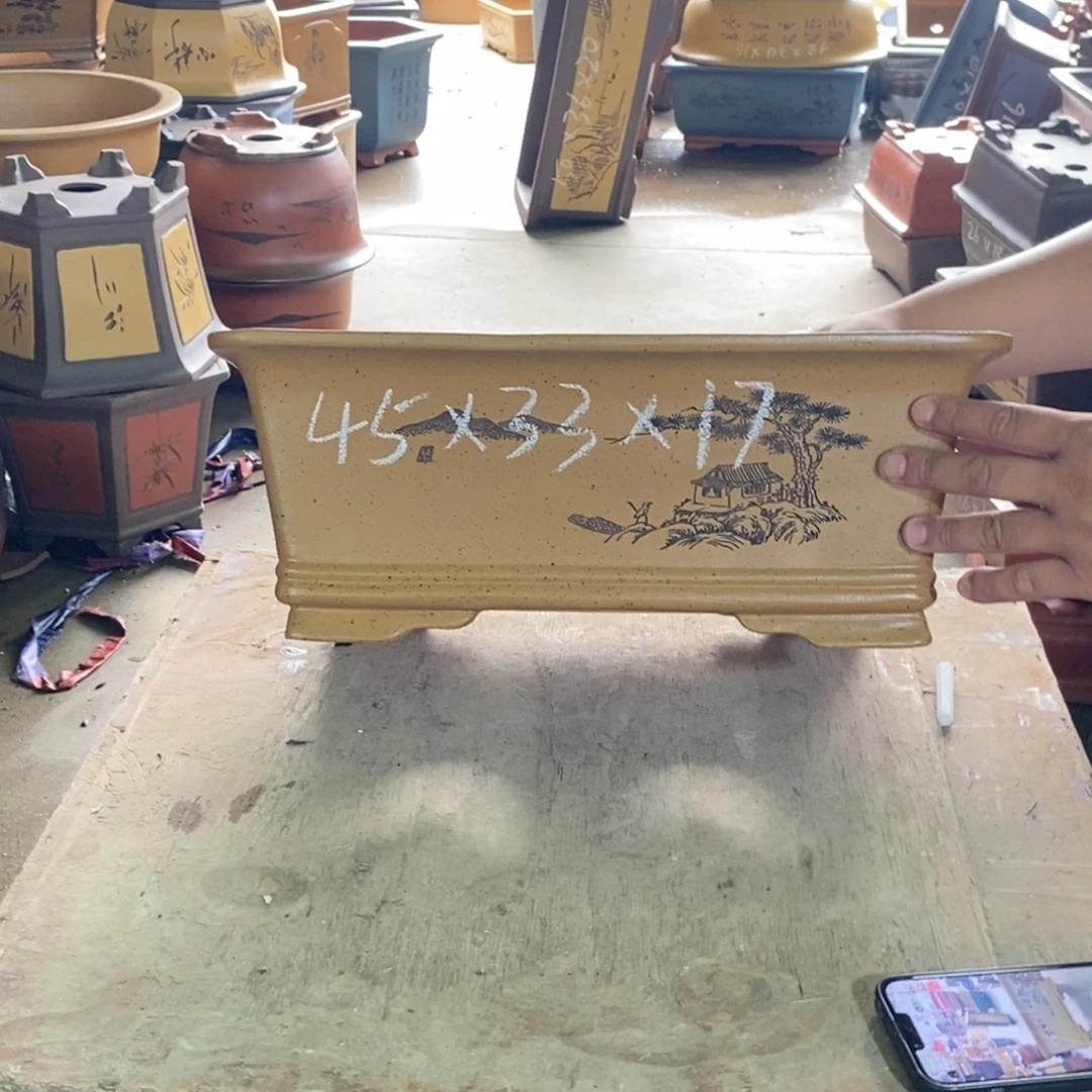 紫砂花盆紫砂紫砂