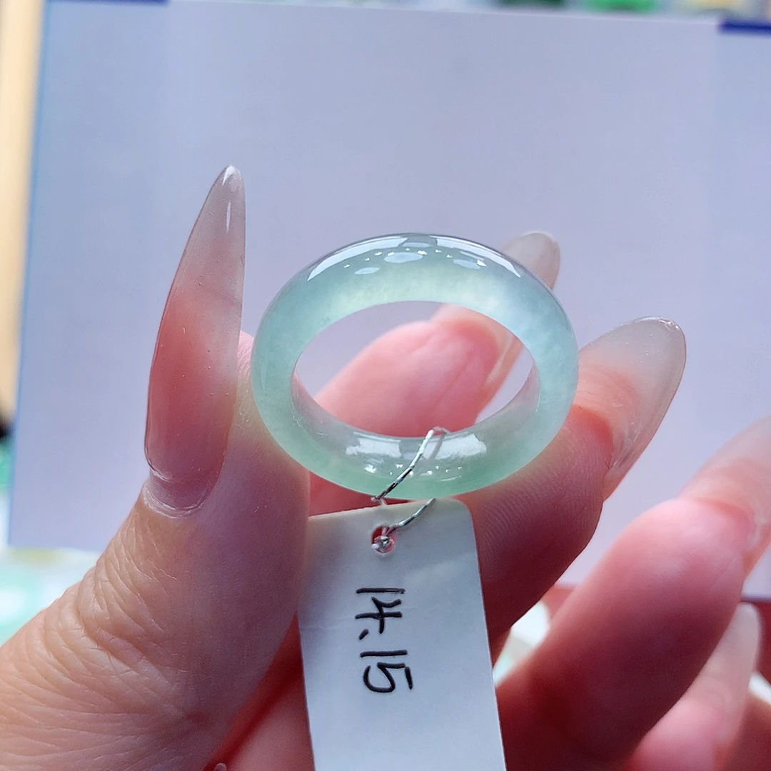 翡翠未镶嵌戒指缅甸A货