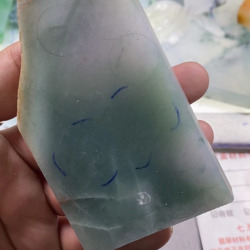 【闪购商品】翡翠挂件未镶嵌g****n纯毛料不带工