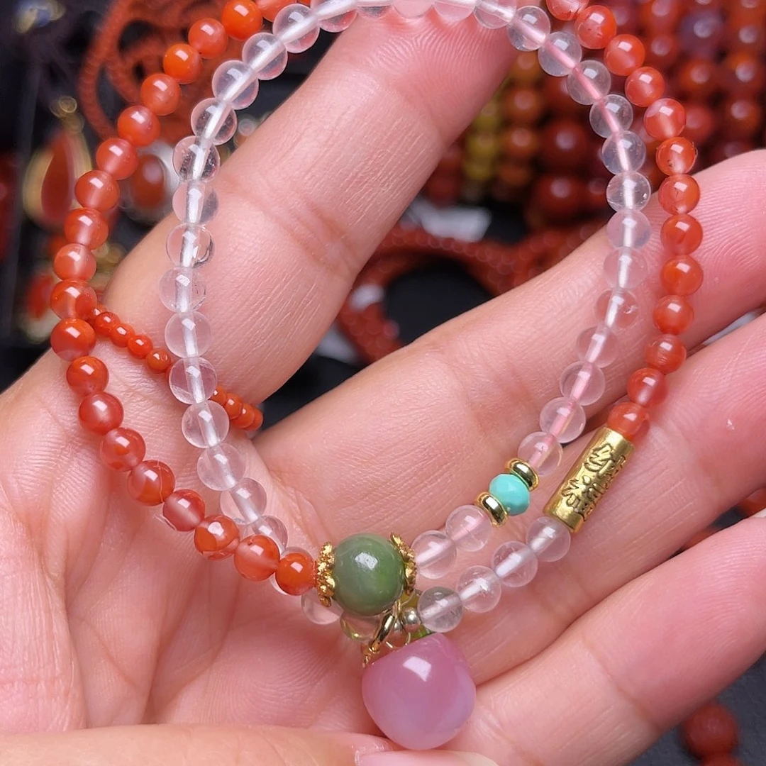 未镶嵌手链南红玛瑙