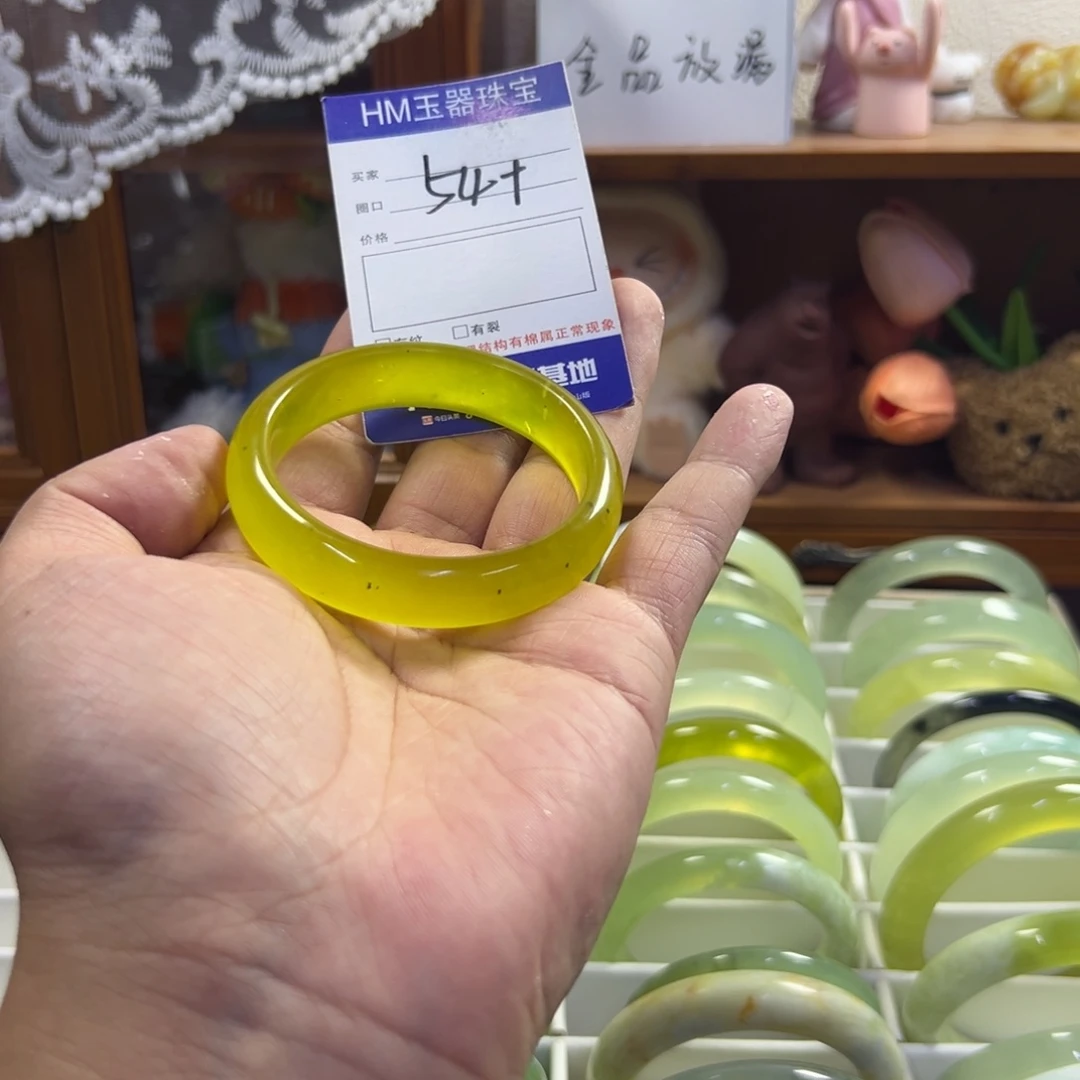 未镶嵌蛇纹石玉手镯407