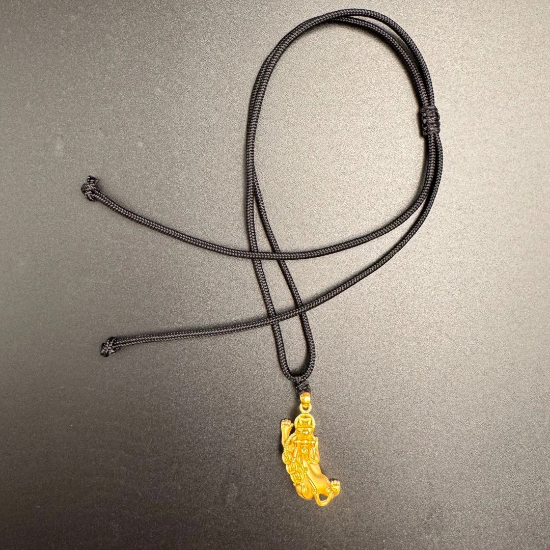 足金999 咬钱貔貅黄金吊坠