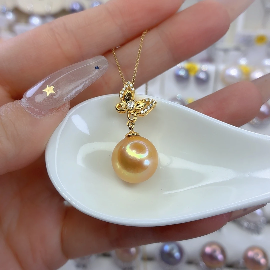 淡水珍珠颈饰合金