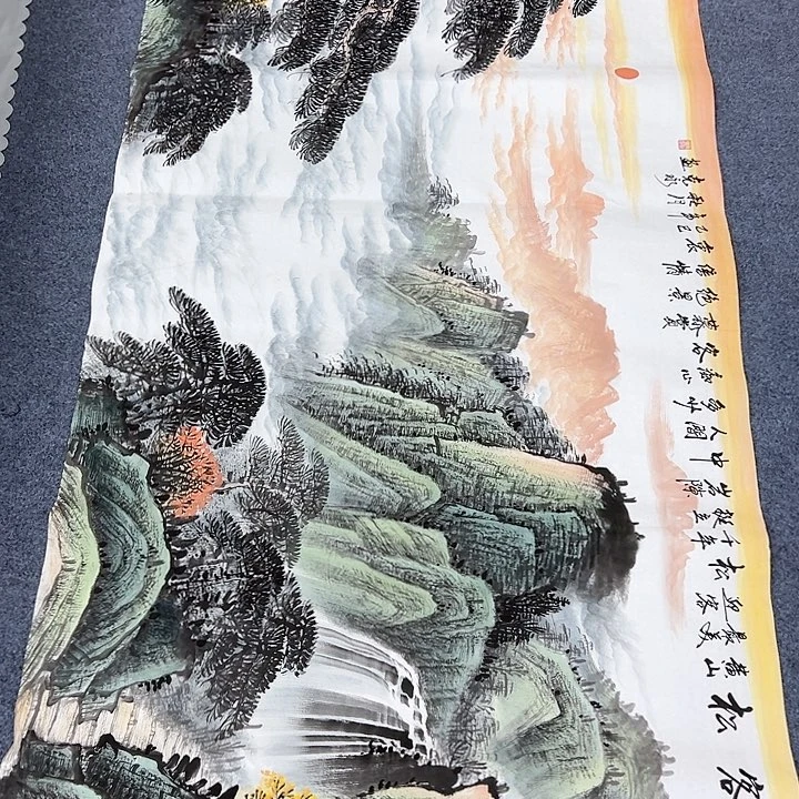 国画国画作品宣纸纯手绘