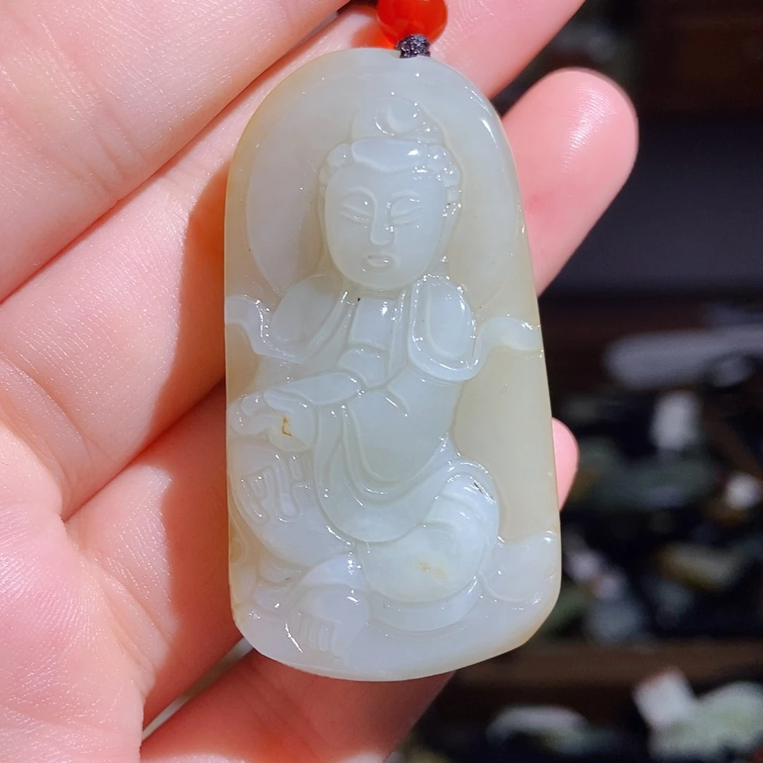 颈饰未镶嵌和田玉
