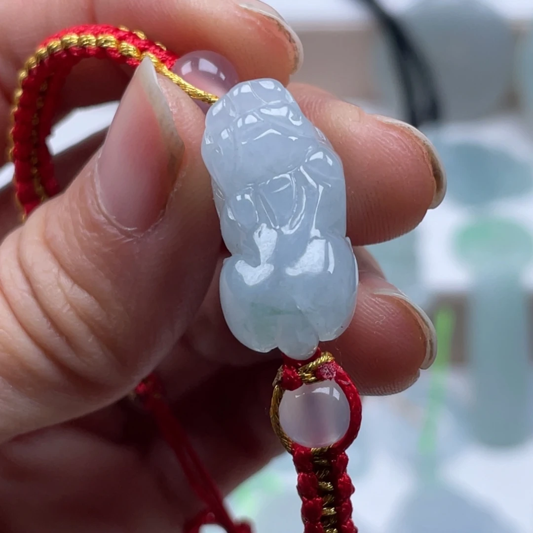 翡翠未镶嵌颈饰天然翡翠