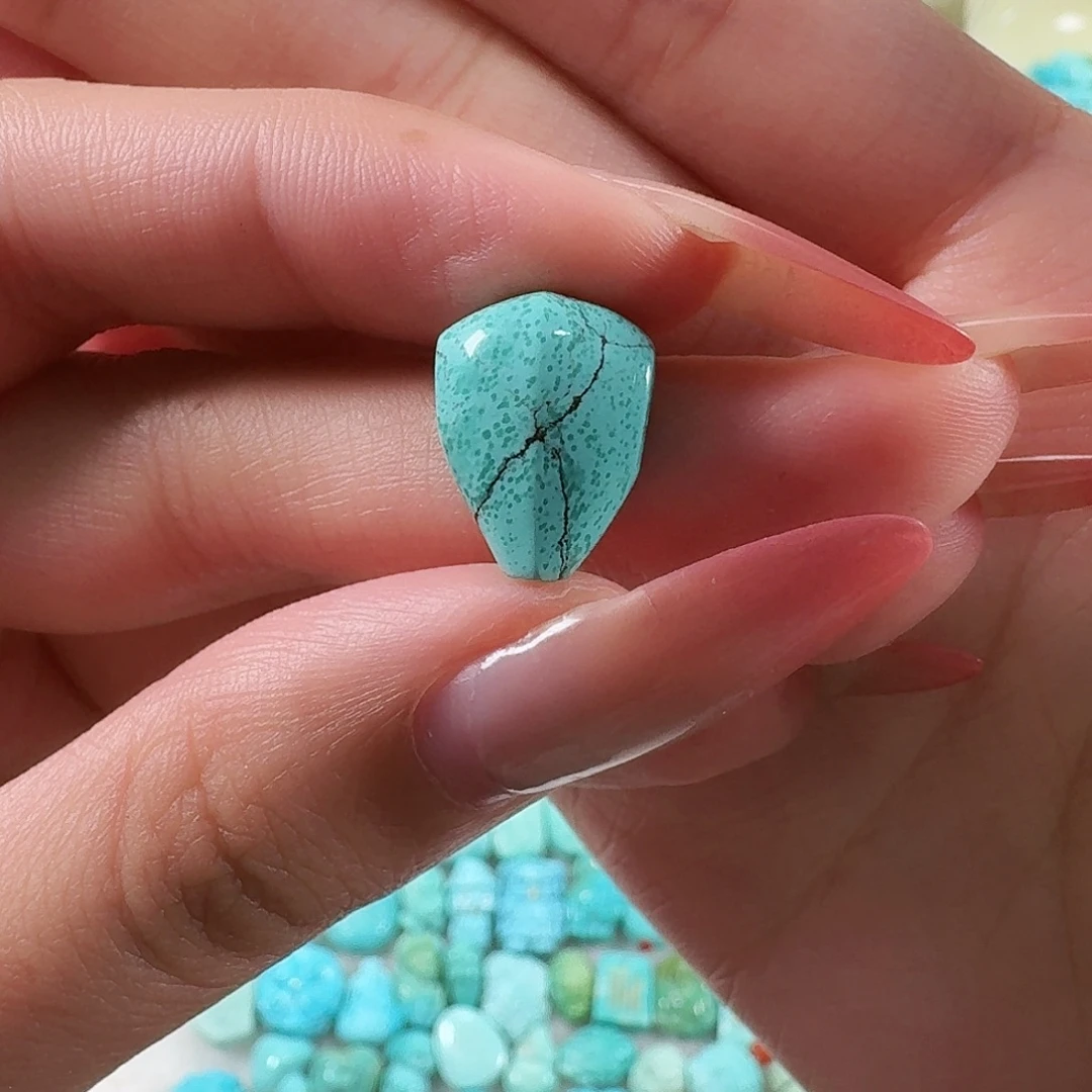 绿松石未镶嵌吊坠(不含链)三通