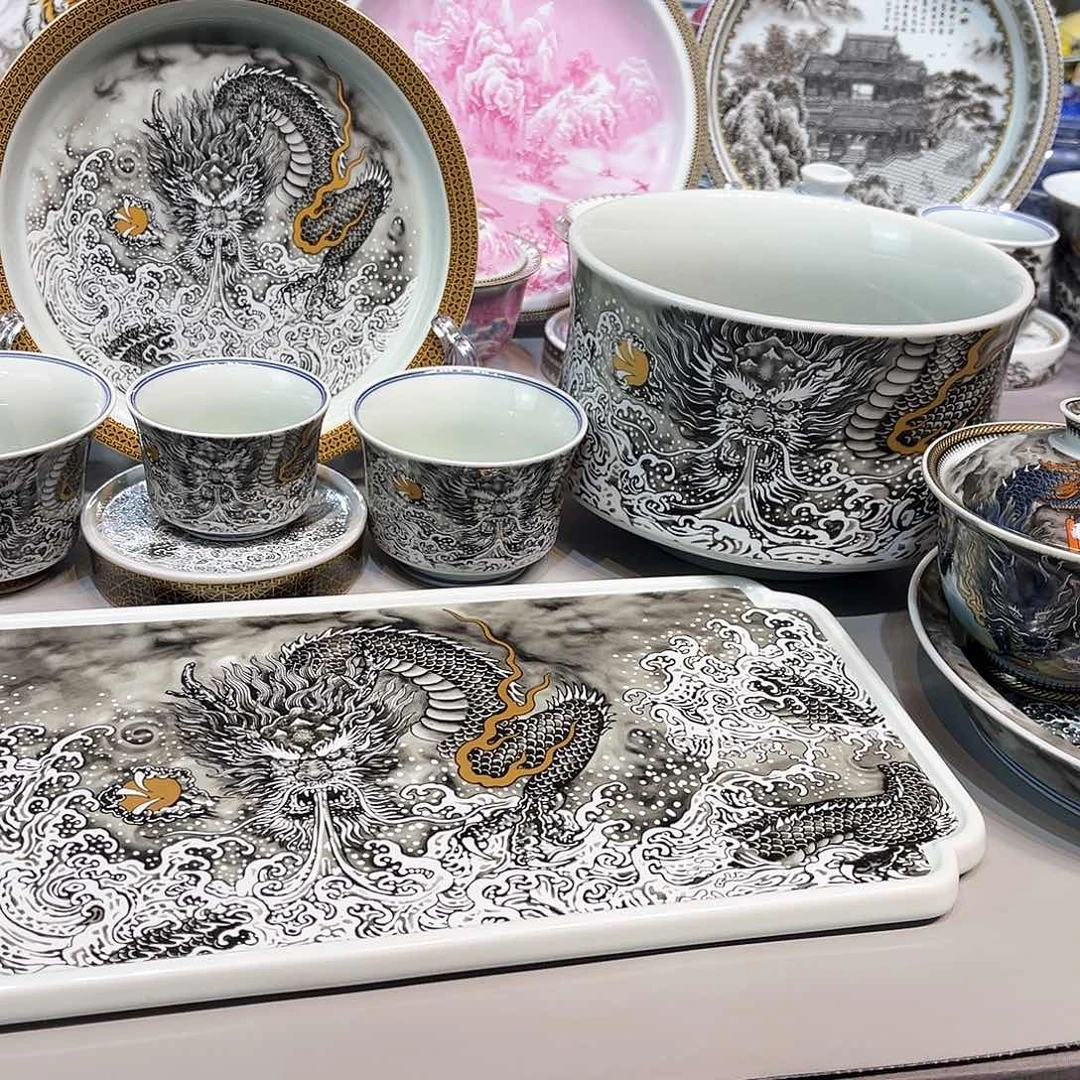 景德镇美术作品欣赏
