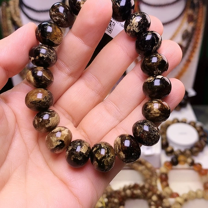 小***草琥珀未镶嵌裸石抚顺琥珀13+01