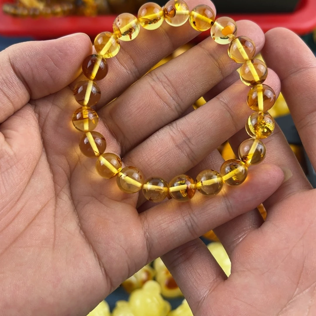 琥珀未镶嵌珠宝奇石