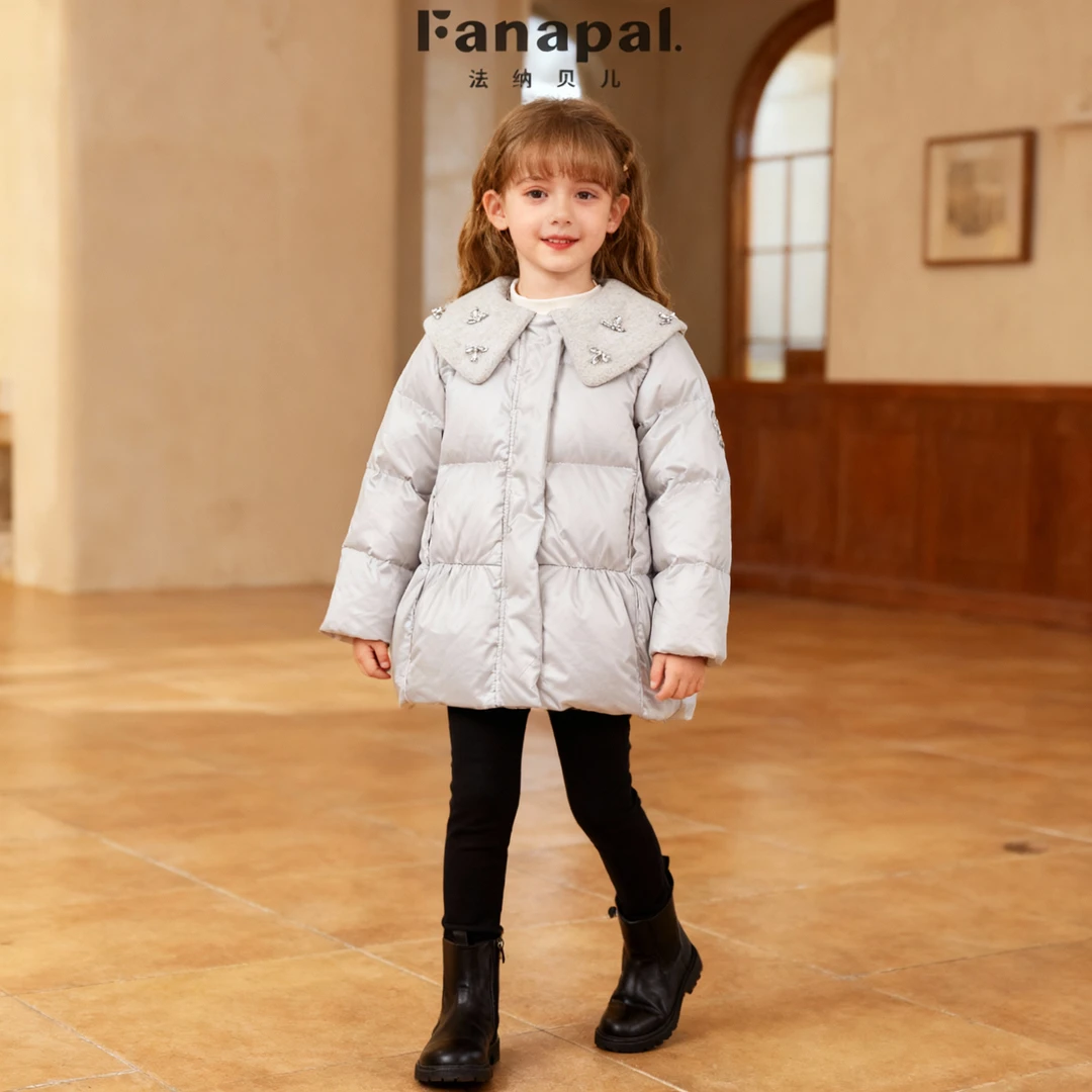 法纳贝儿FO6412805女童羽绒服