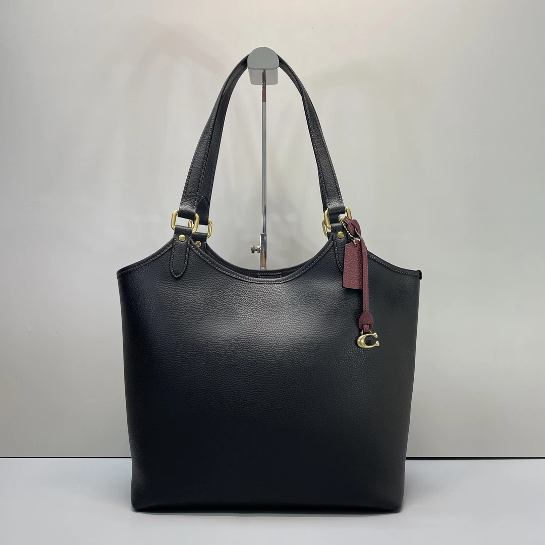 95新 COACH/蔻驰 小林/day32黑色子母托特包32*30*13cmB010301