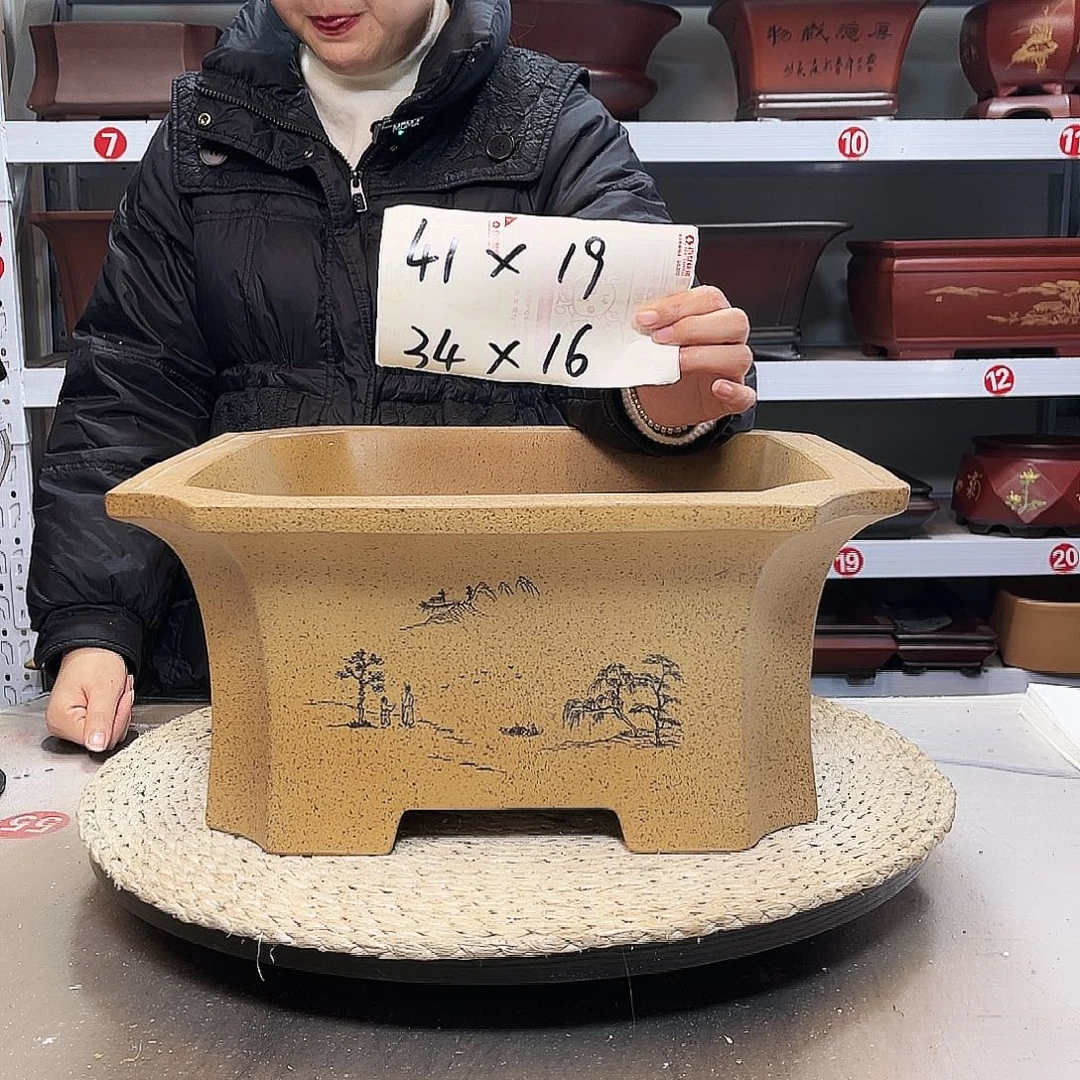紫砂花盆紫砂花盆