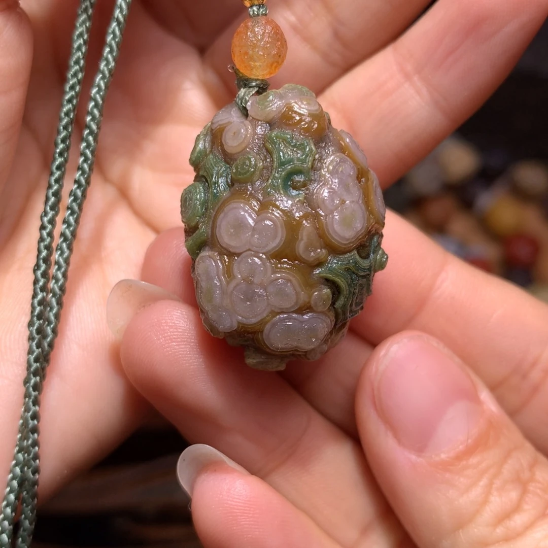 未镶嵌玛瑙/玉髓珠宝半成品