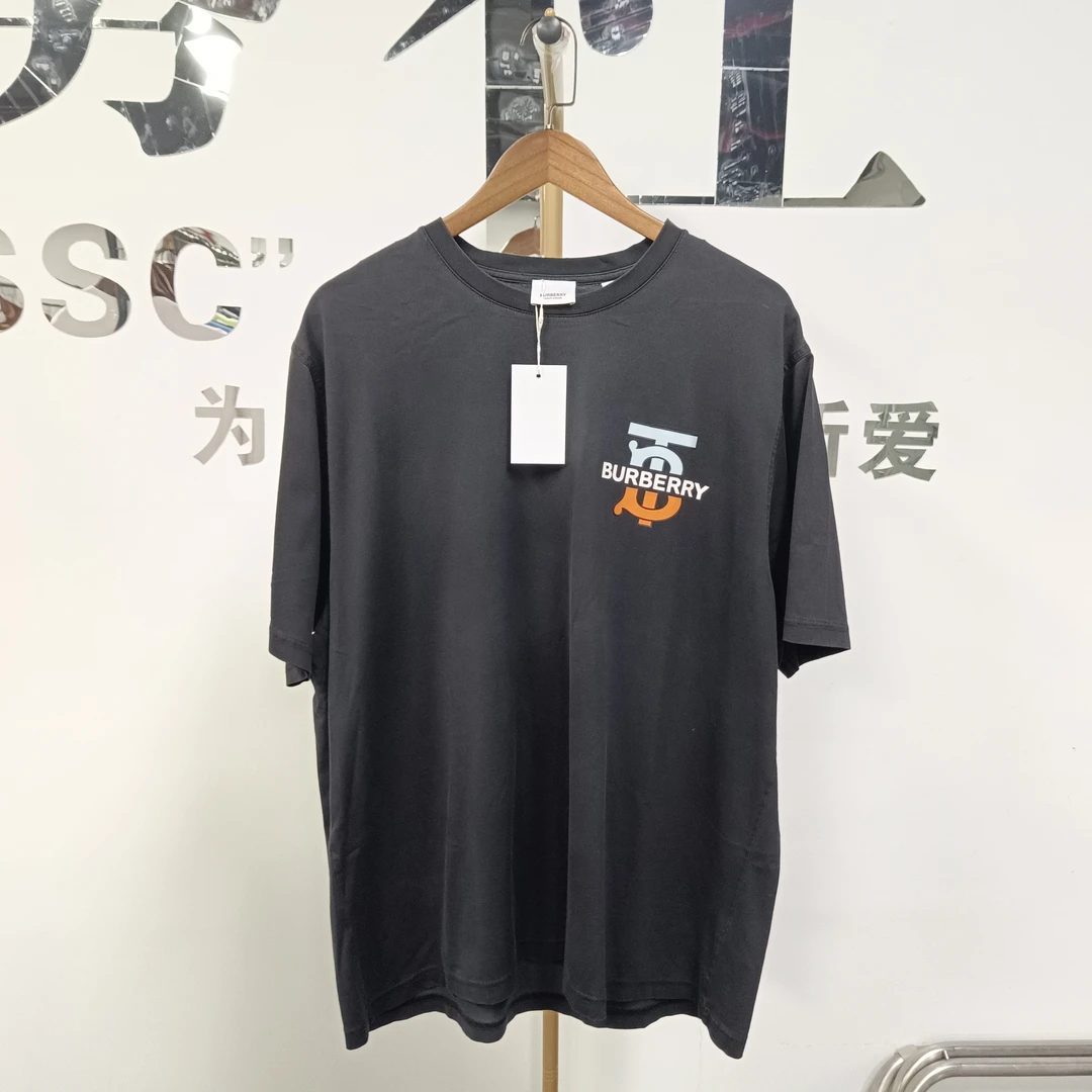 99新 BURBERRY/博柏利 tb短袖XL 衣长77 胸围61编码1