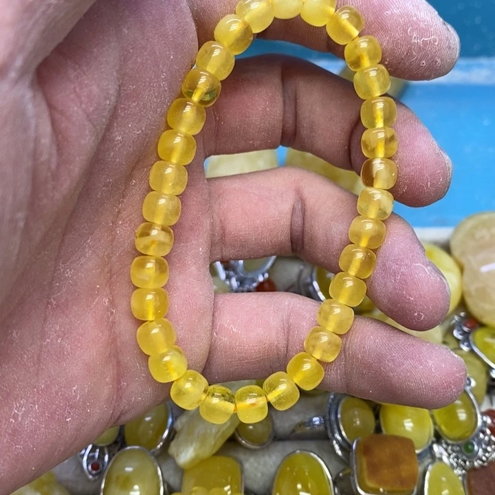蜜蜡裸石未镶嵌多样性发货