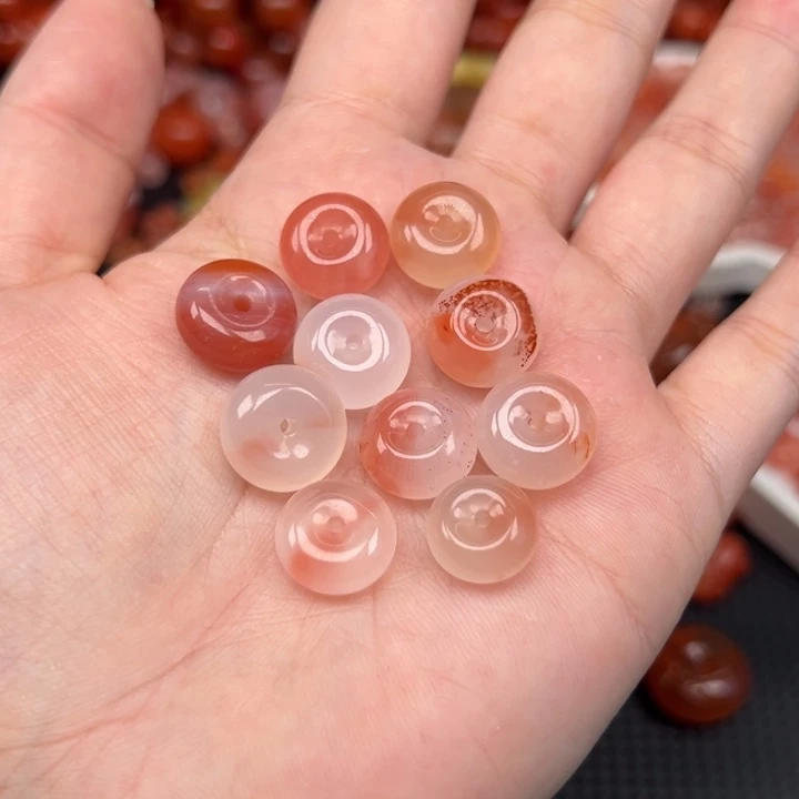 南红玛瑙未镶嵌吊坠(不含链)