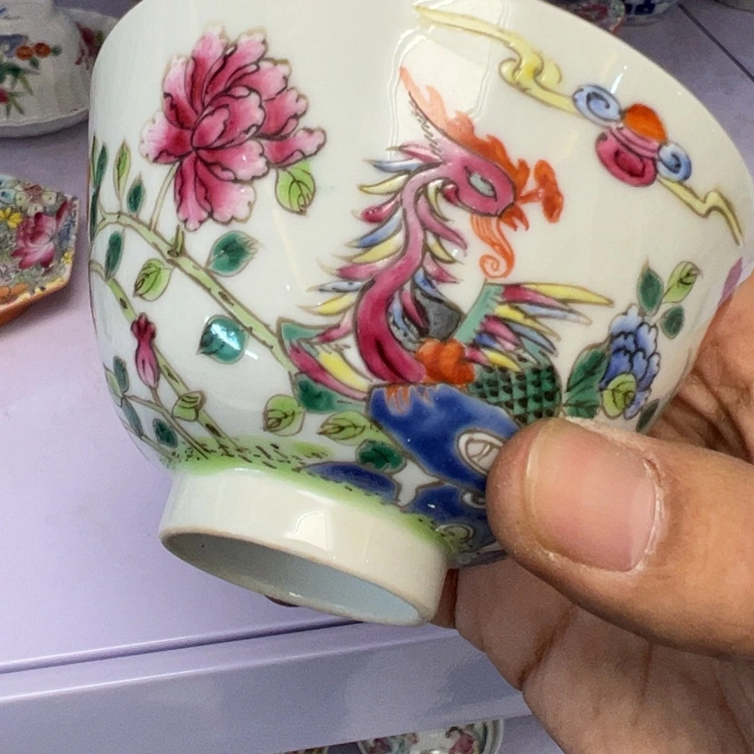亮***球瓷片瓷器摆件、茶室雅器