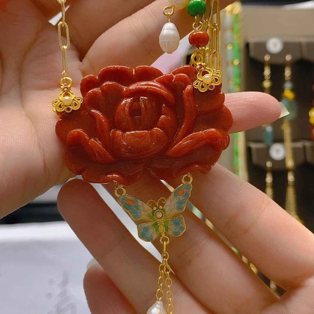 翡翠未镶嵌耳饰翡翠