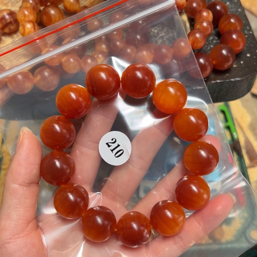 松木（琥珀木）手串/手链210包浆1.9