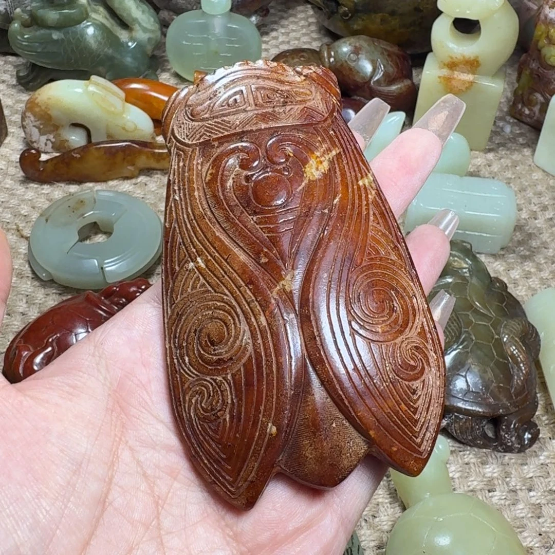 白玉菩提吊坠挂件