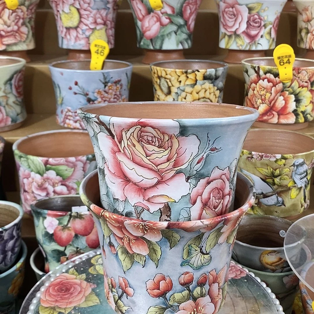 ****子景德镇精品瑶美盆