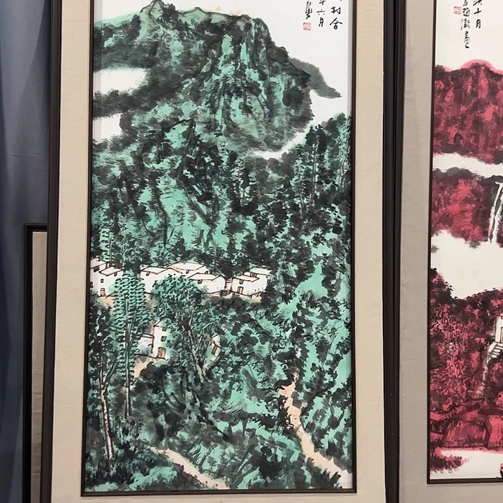 国画不*赵卫老师山水画作品