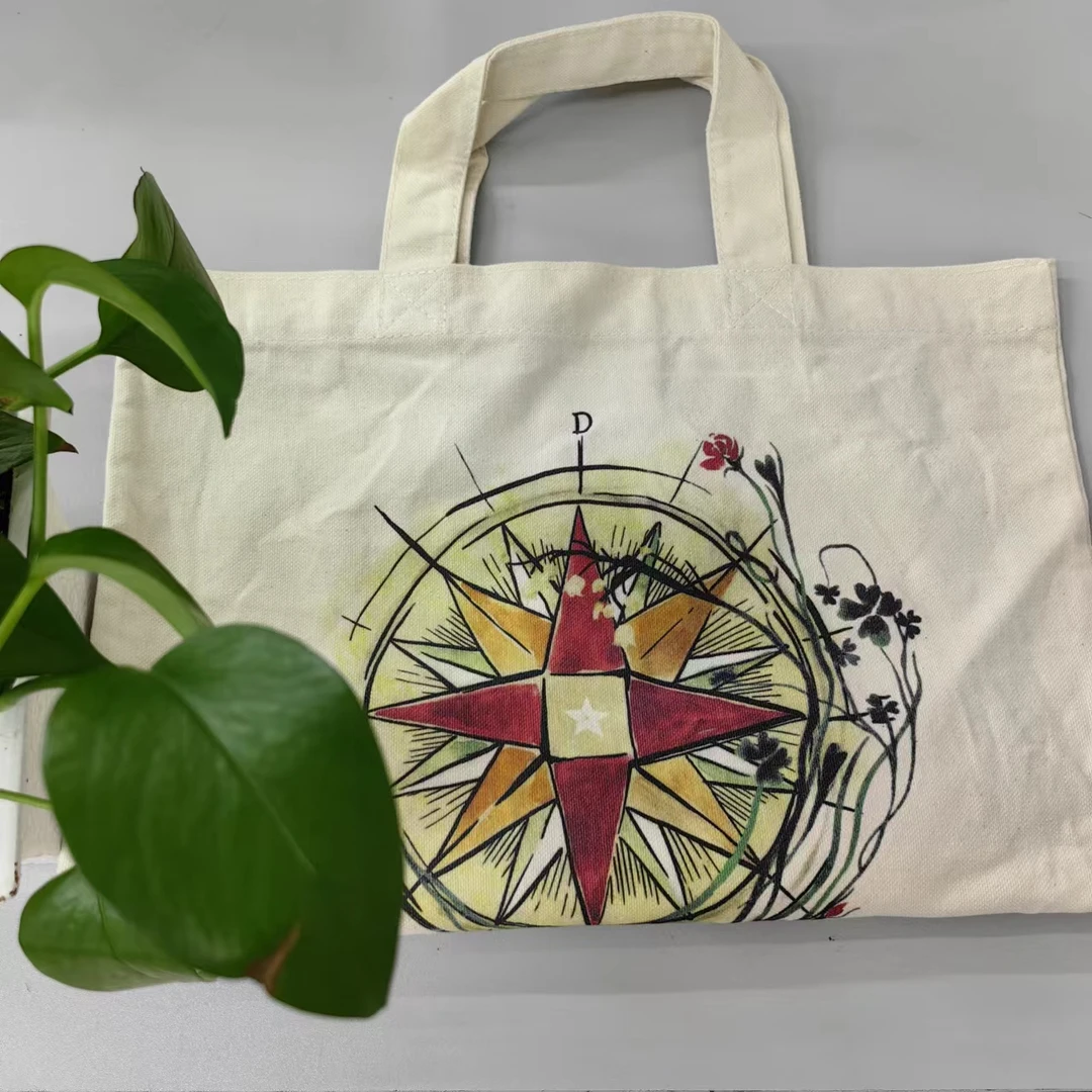 小D化妆包（多角星帆布托特）