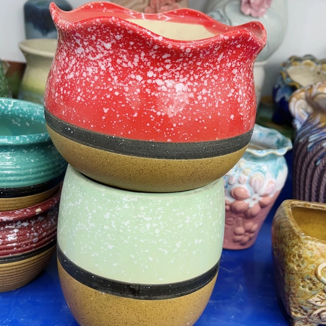 【闪购商品】红陶多肉绿植陶瓷花盆