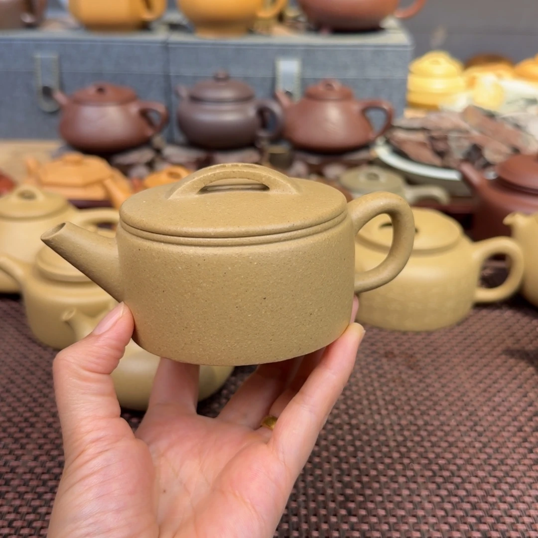 本山绿泥茶壶梨皮180毫升左右