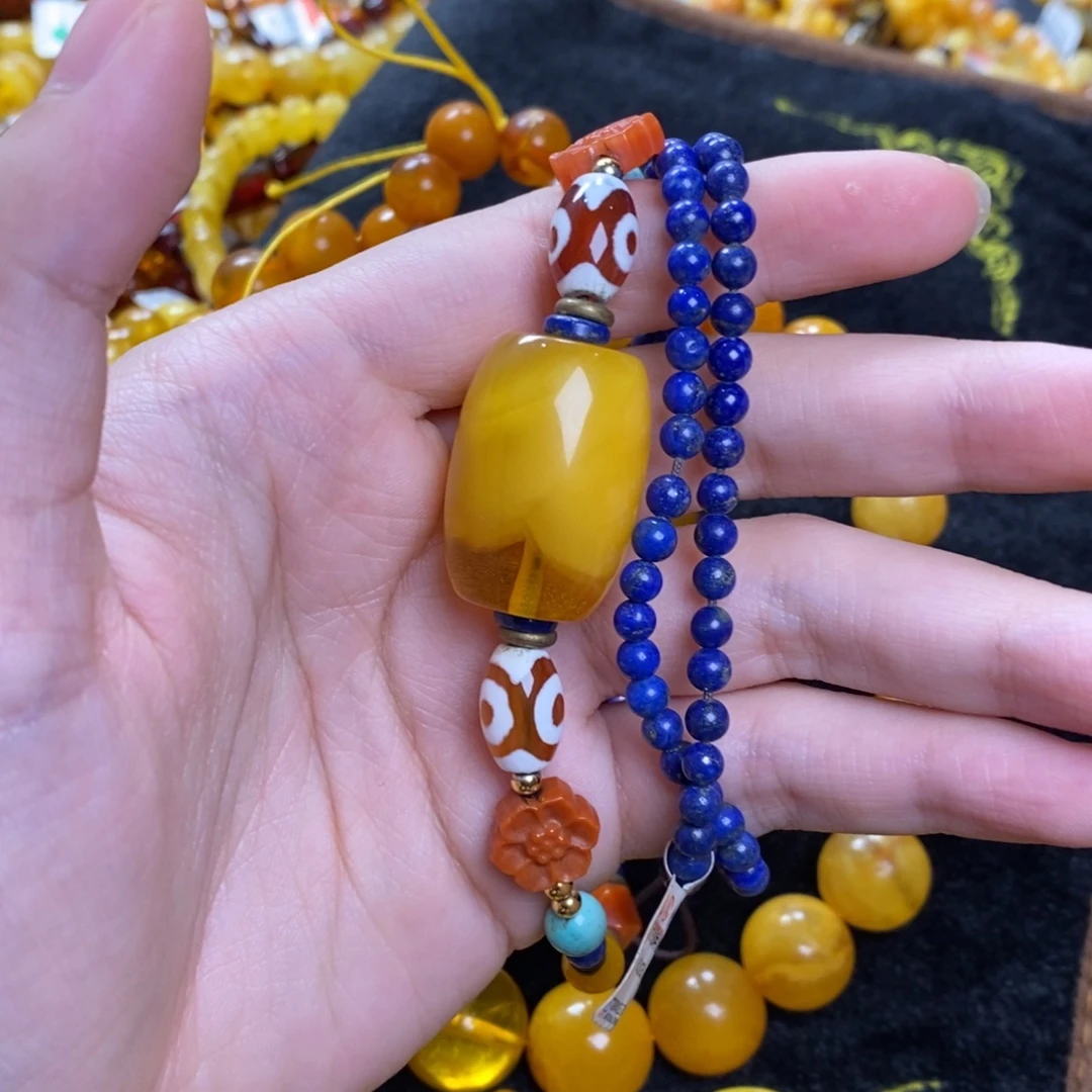 琥珀未镶嵌珠宝奇石