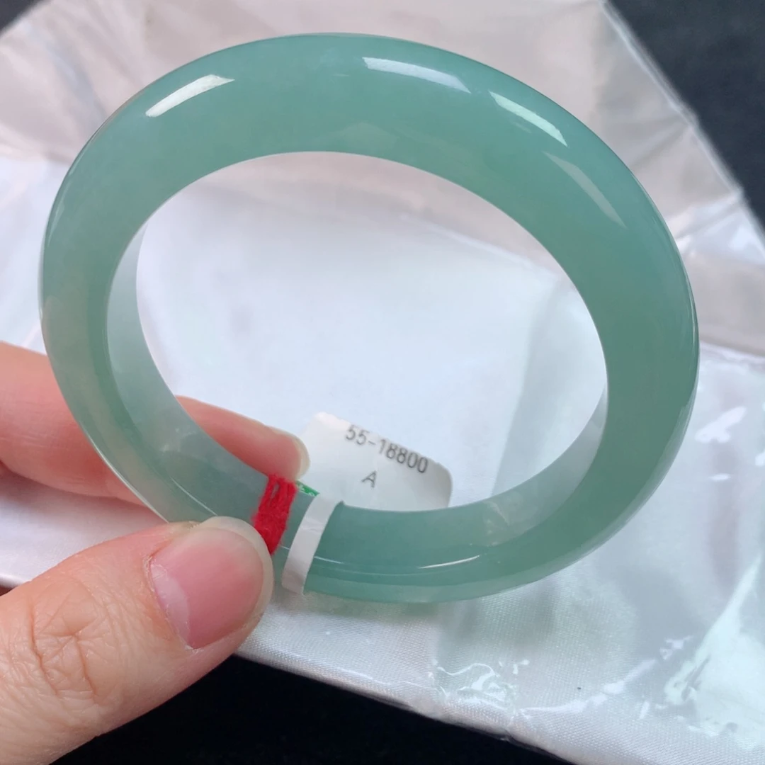 未镶嵌手镯翡翠缅甸天然翡翠手镯55