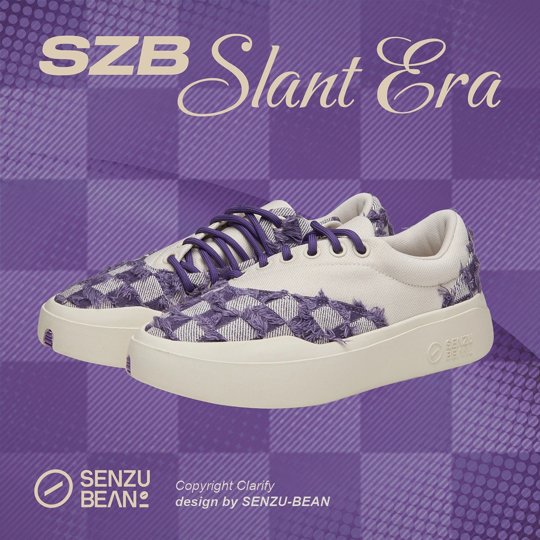 SENZU BEAN休闲男鞋SZB板鞋系带流苏牛仔布耐磨防滑低帮平板潮鞋