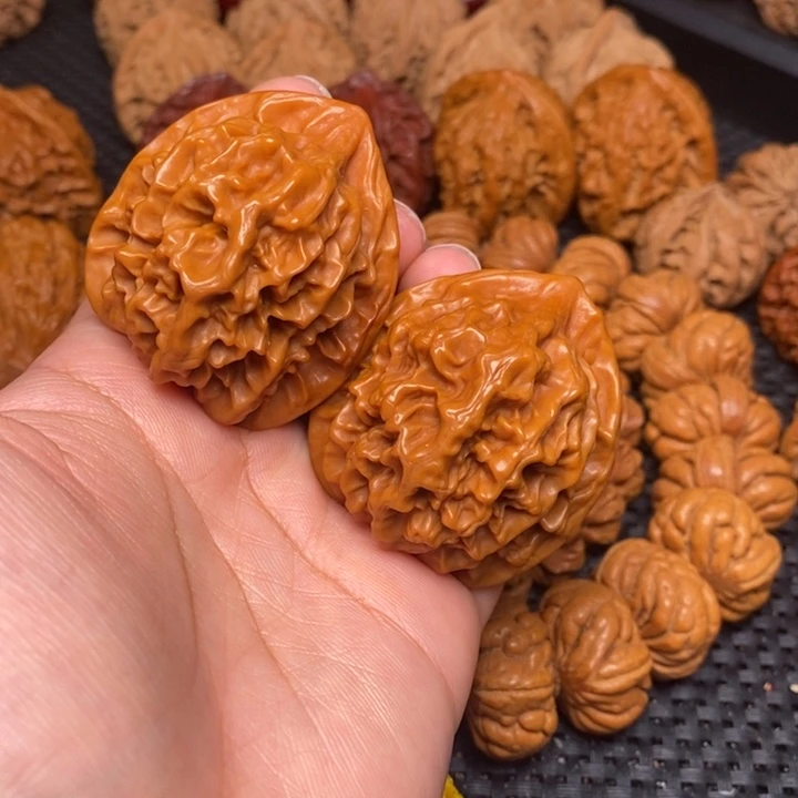 吊坠文玩核桃送****6秦岭野生66