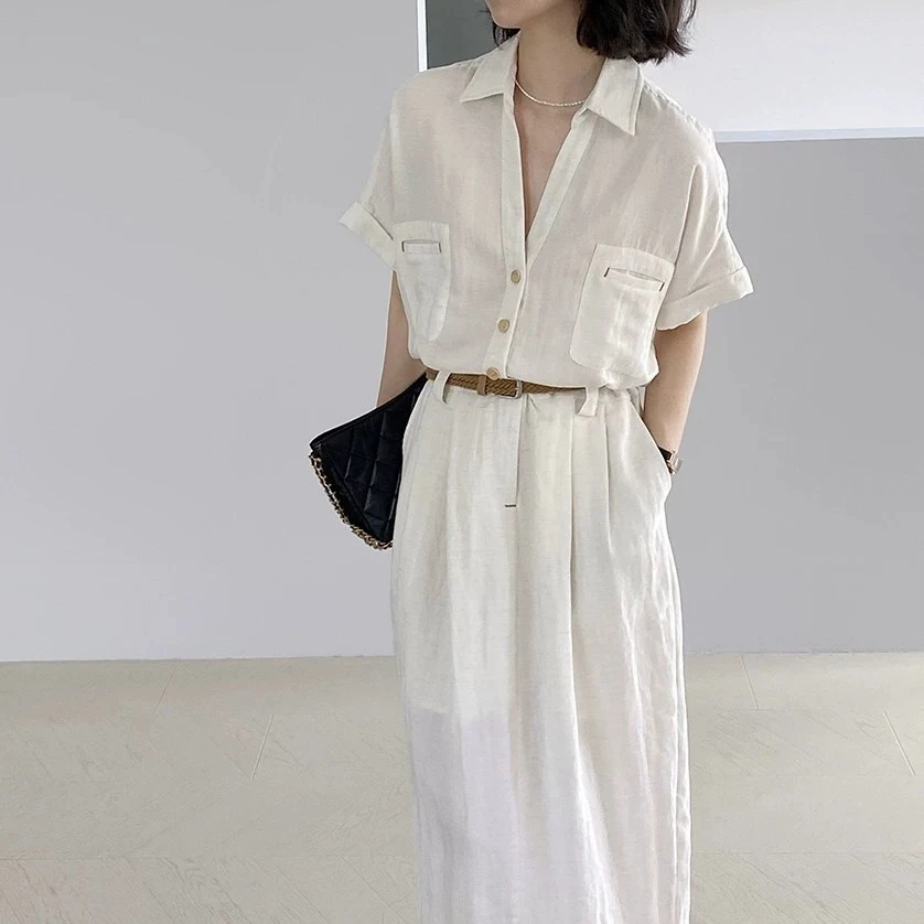 苎麻亚麻连衣裙扣号抢号拍 {下单备注编号}