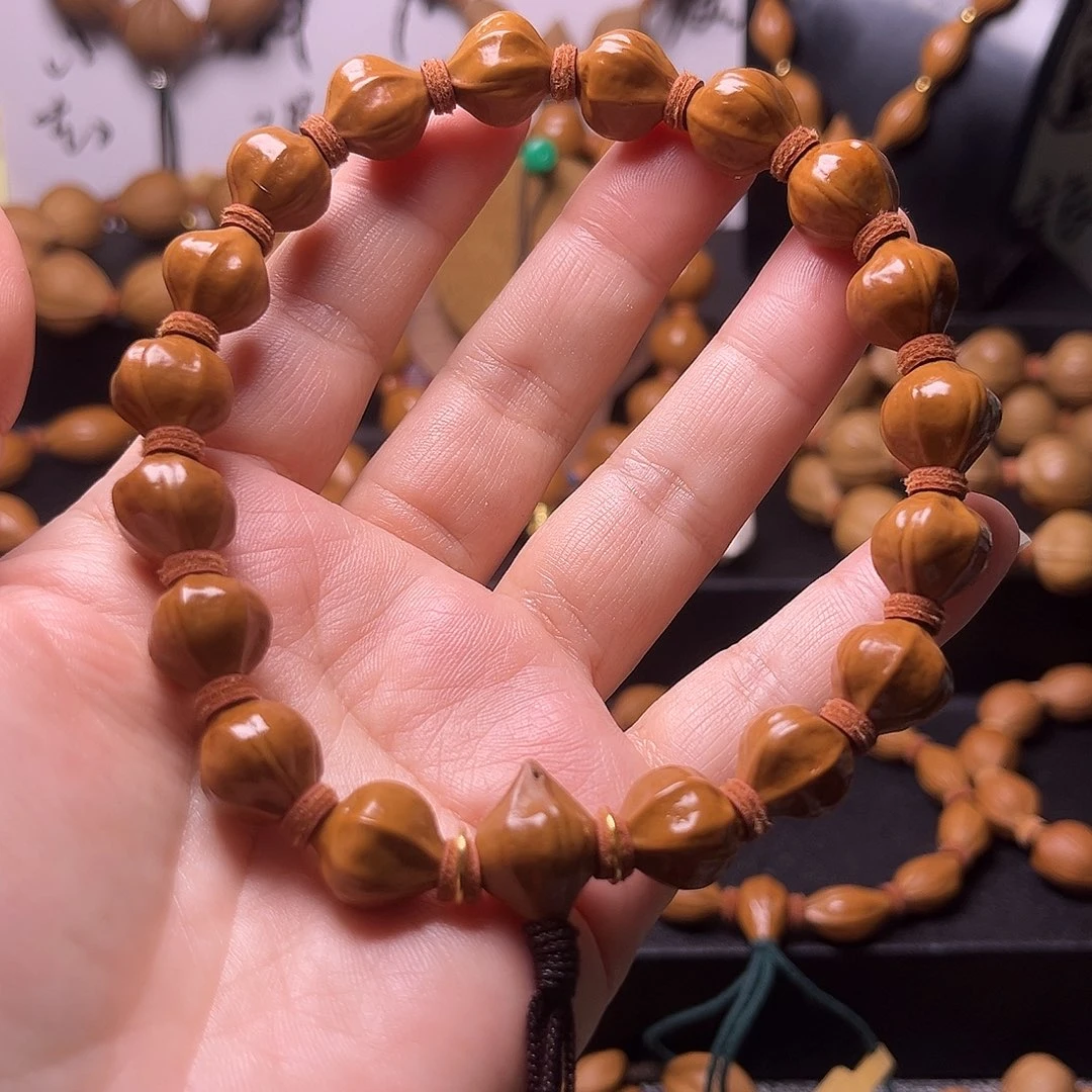 橄榄核手串梅林蜜桃臀1:1比例12.12