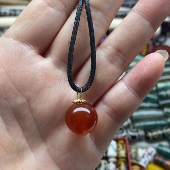 玛瑙/玉髓未镶嵌颈饰