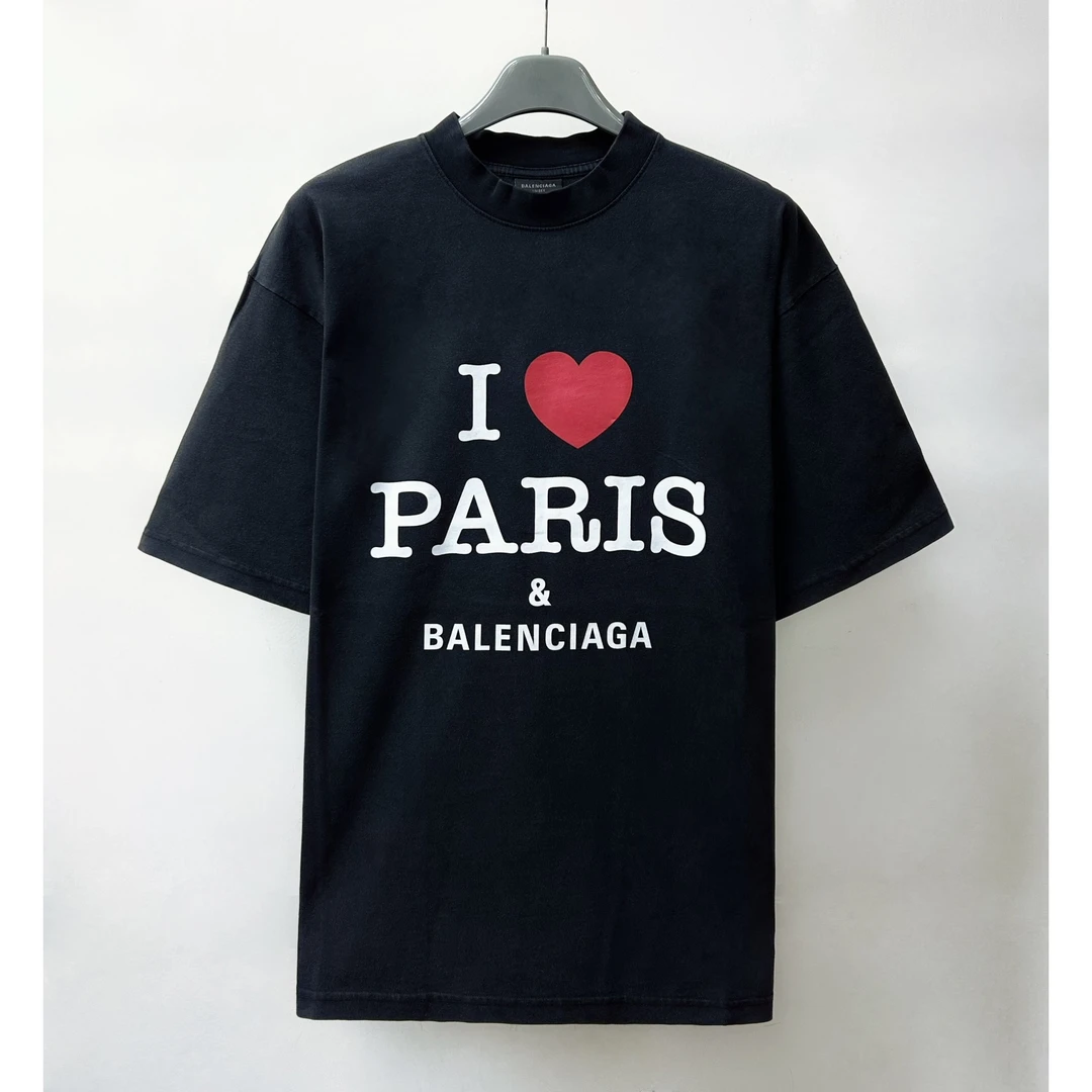 未使用 Balenciaga/巴黎世家 春夏LoveParis爱心限定764235
