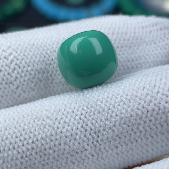 高瓷正绿12mm老型单颗全品