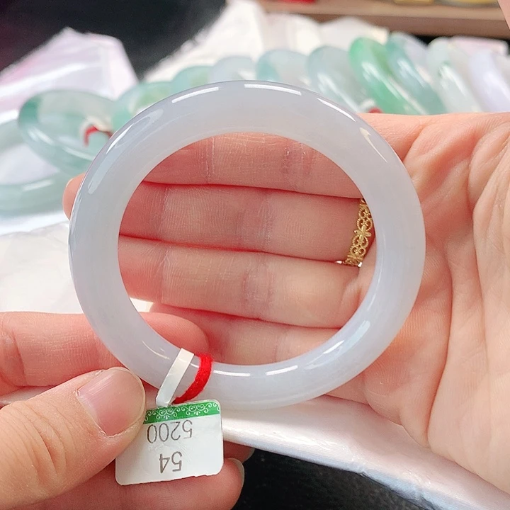 未镶嵌手镯翡翠缅甸A货翡翠手镯