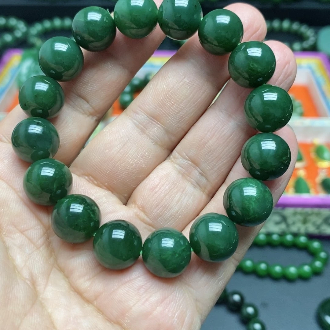 和田玉（碧玉）手串未镶嵌