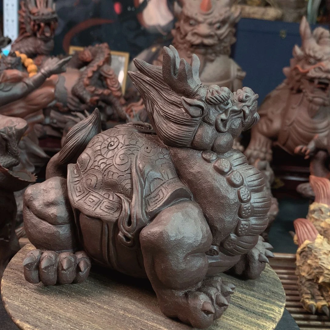 【闪购商品】全手紫砂工艺制作工艺无**心